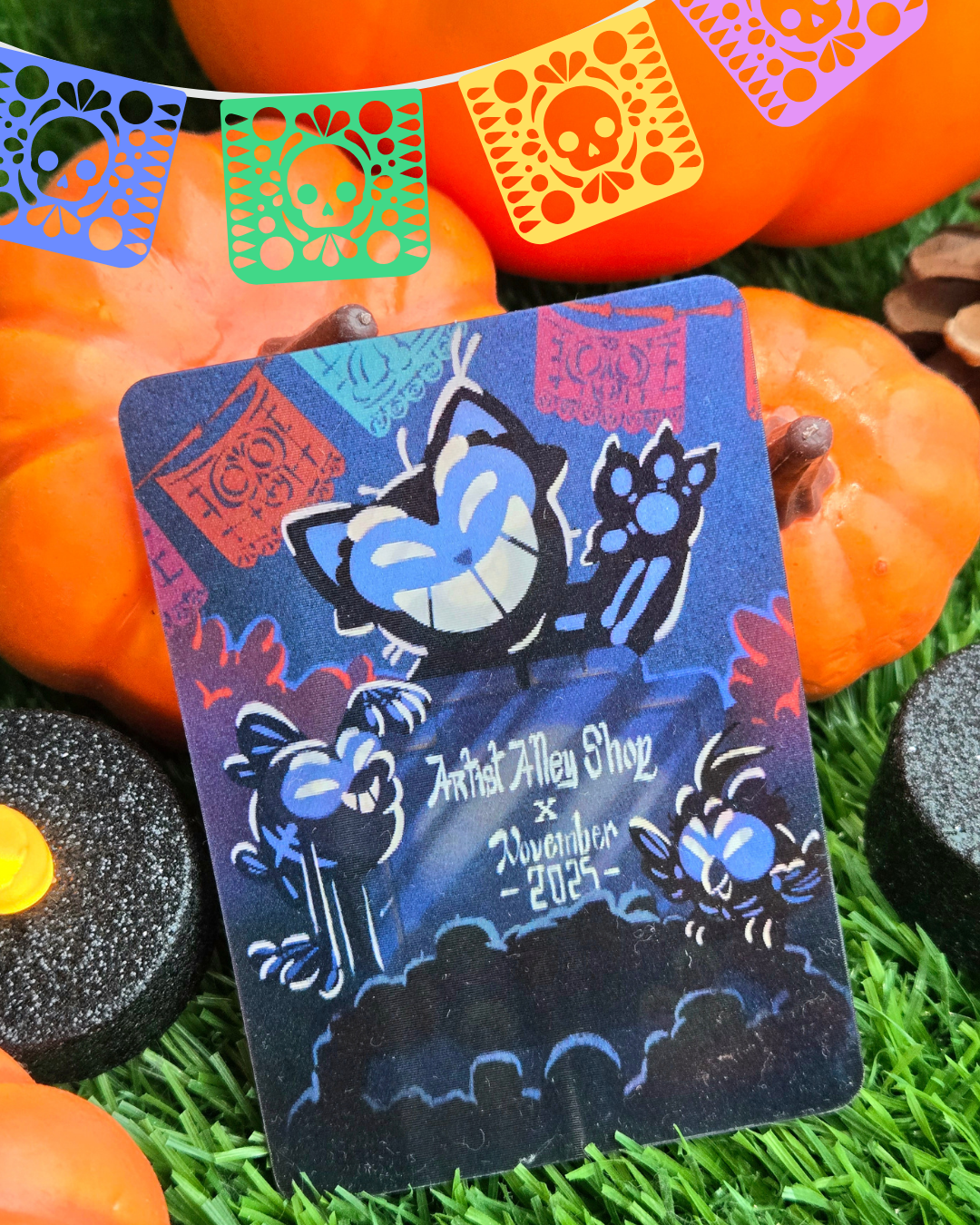 November - Lenticular Card - Giggle Goose