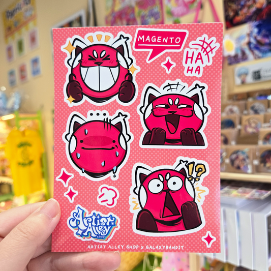 Sticker Sheets - Magento Cyano and Yelli