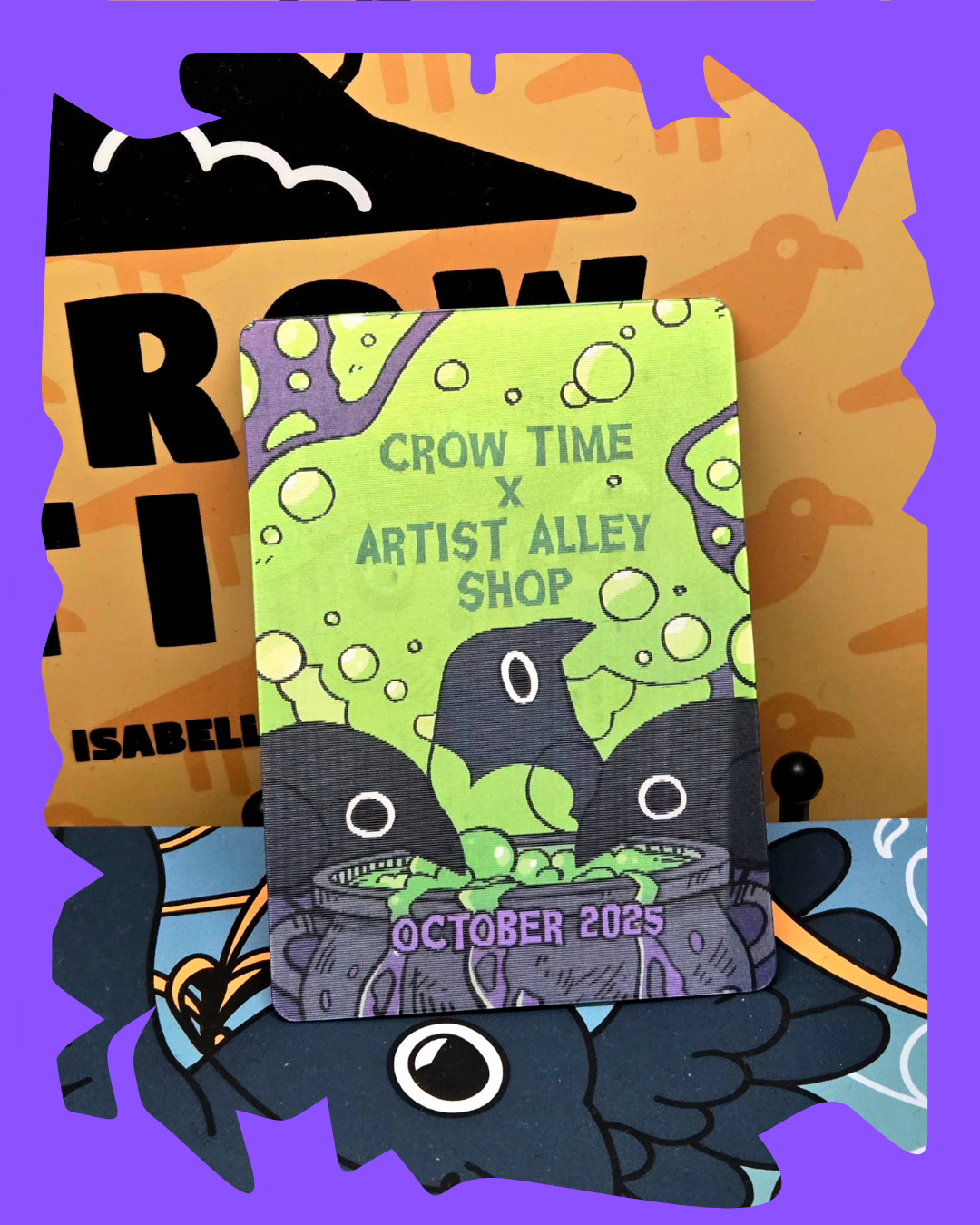 October - Lenticular Card - Secondlina