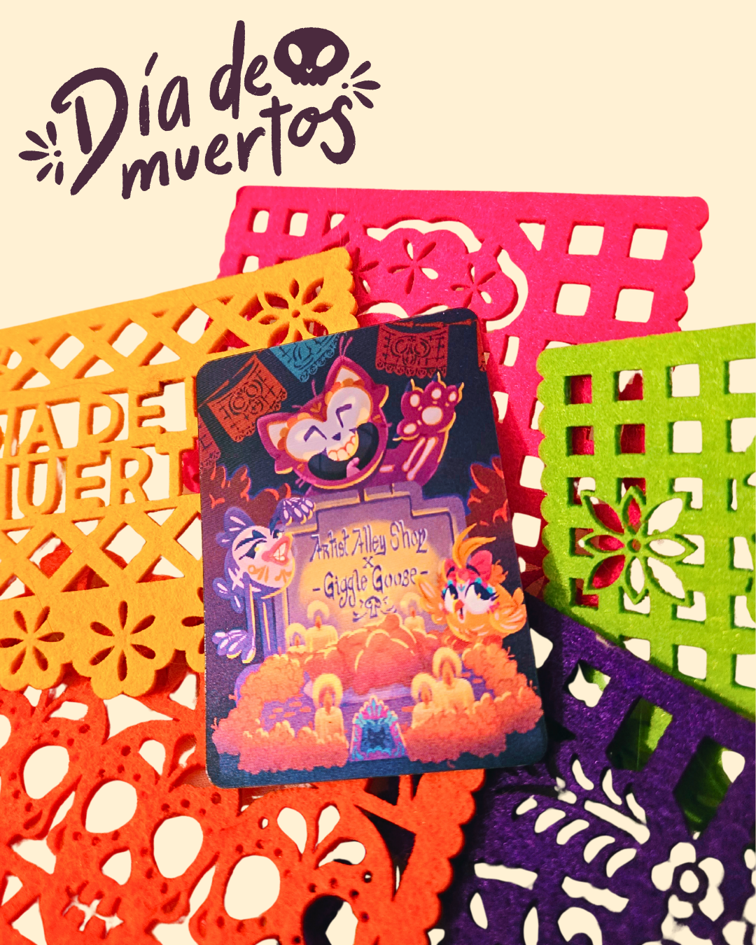 November - Lenticular Card - Giggle Goose