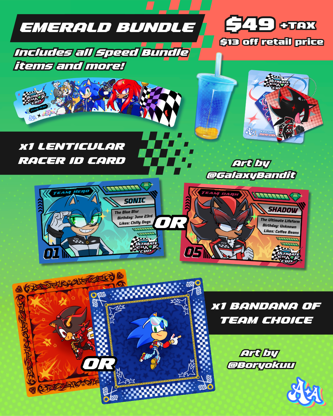 AAS Ultimate Chaos Cup - Bundle émeraude