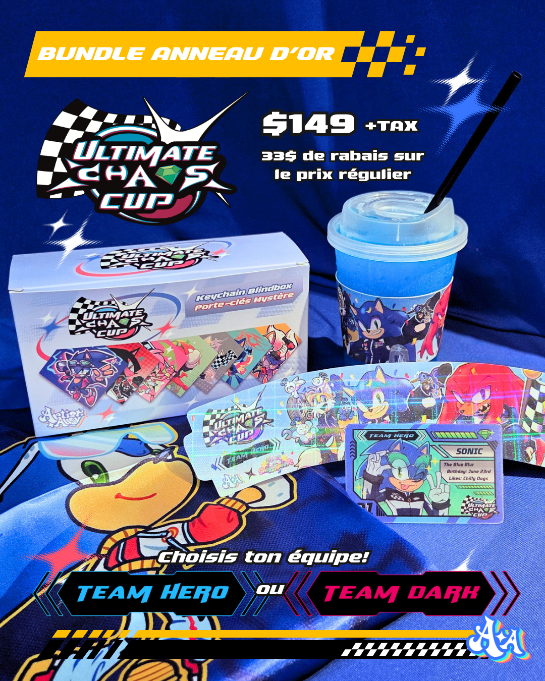 AAS Ultimate Chaos Cup - Gold Ring Bundle