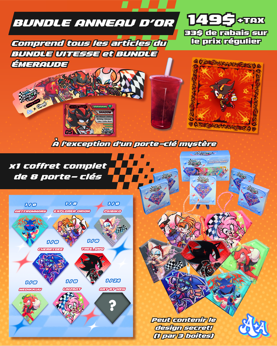 AAS Ultimate Chaos Cup - Gold Ring Bundle