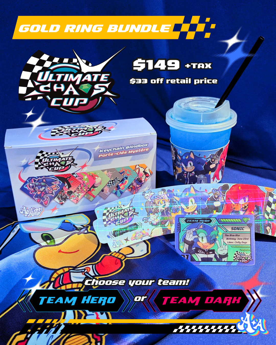 AAS Ultimate Chaos Cup - Gold Ring Bundle