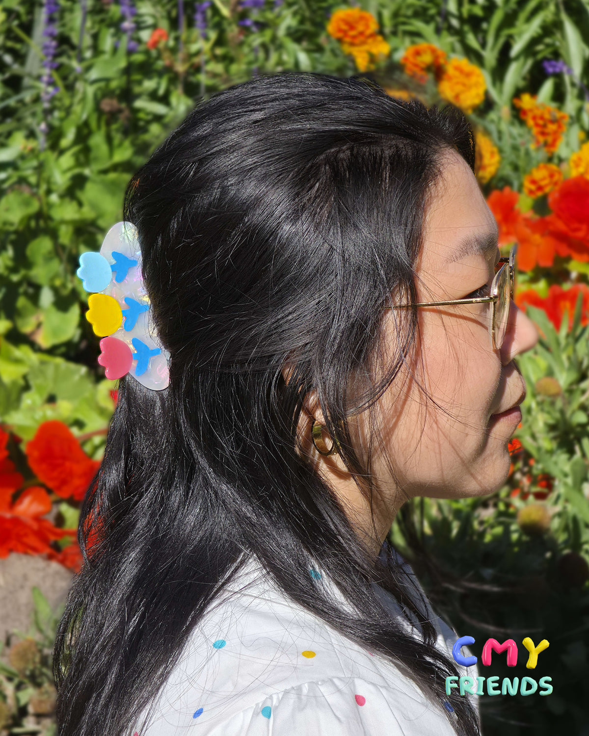 Pince à cheveux Tulipe