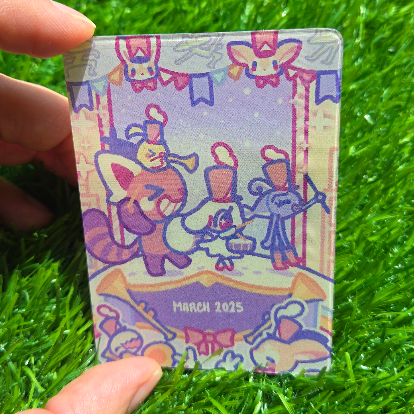 March - Lenticular Card - Cinamoncune