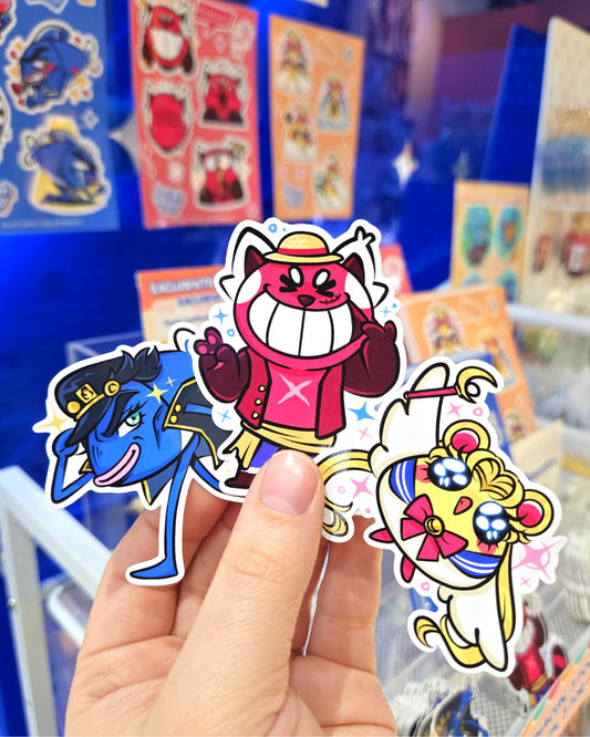 Cosplay Mascots Stickers